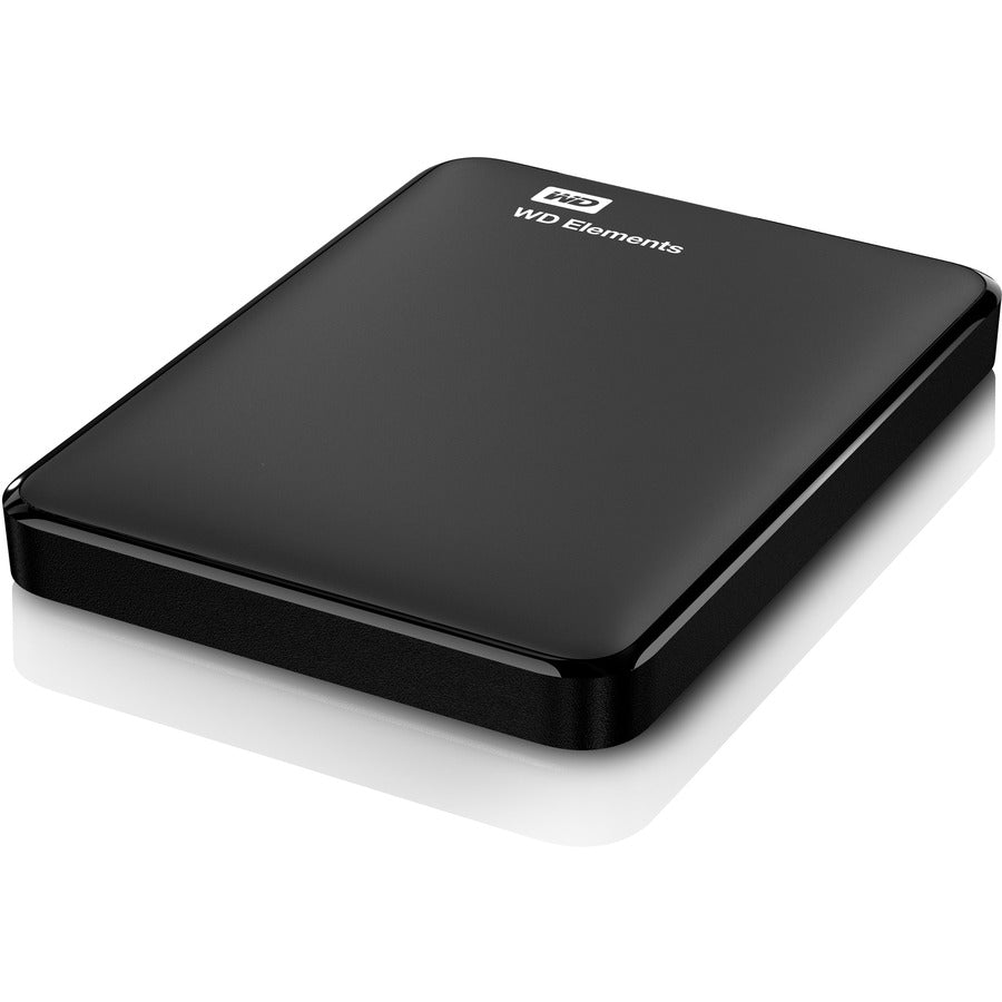 WD-IMSourcing Elements WDBU6Y0020BBK 2 TB Portable Hard Drive - 2.5 External - Black" WDBU6Y0020BBK-EESN