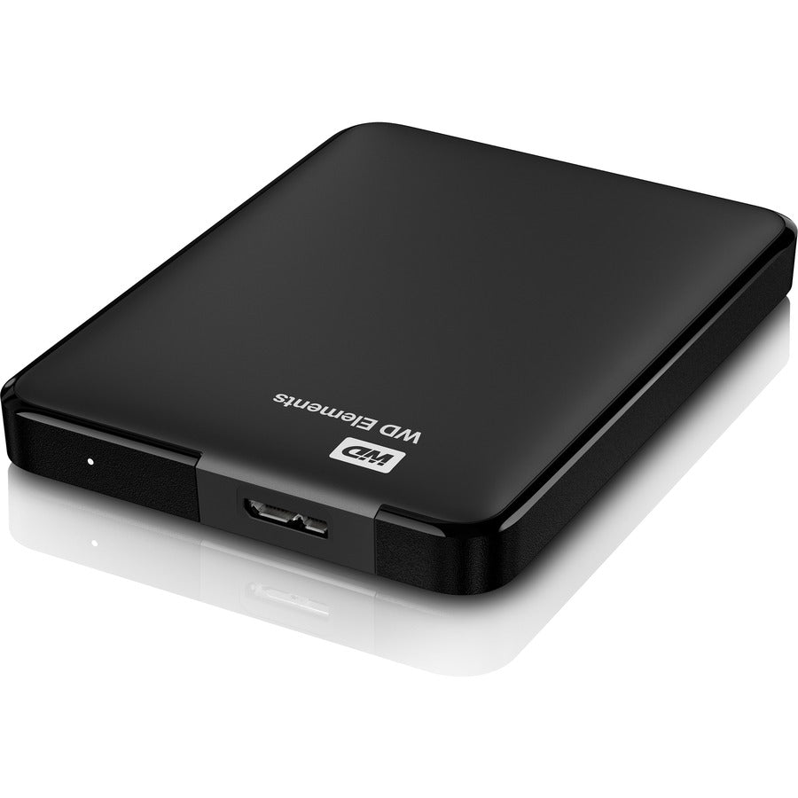 WD-IMSourcing Elements WDBU6Y0020BBK 2 TB Portable Hard Drive - 2.5 External - Black" WDBU6Y0020BBK-EESN