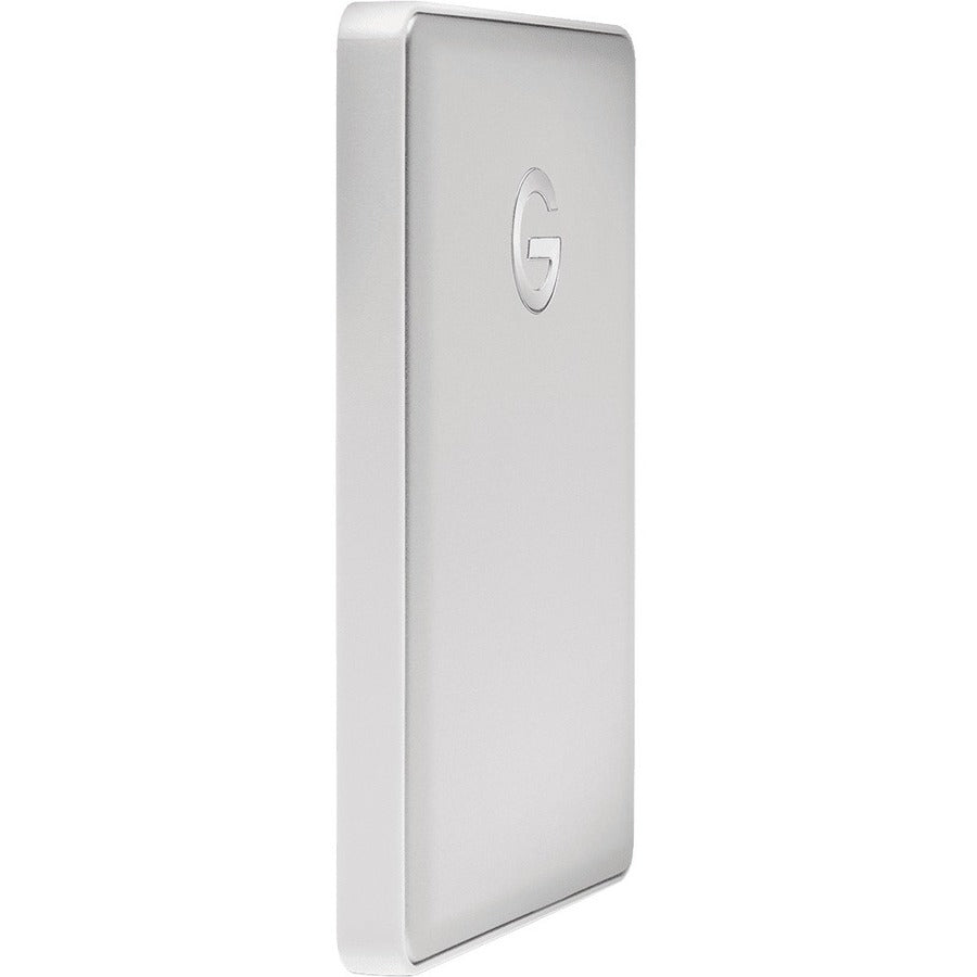 WD-IMSourcing G-DRIVE mobile USB-C 0G10339-1 2 TB Portable Hard Drive - 2.5 External - Silver"