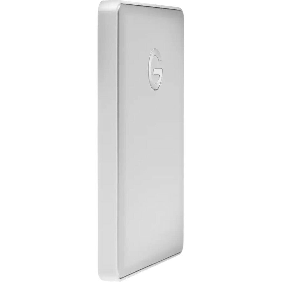 WD-IMSourcing G-DRIVE mobile USB-C 4 TB Portable Hard Drive - 2.5 External - Silver" 0G10348-1