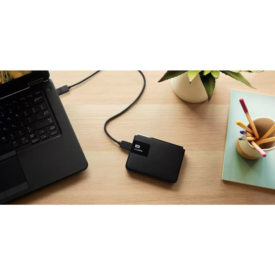 WD-IMSourcing easyStore WDBDNK0010BBK-WESN 1 TB Portable Hard Drive - External