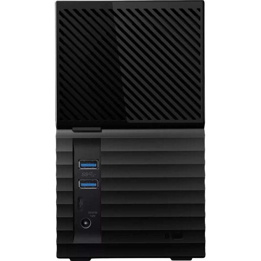 WD My Book Duo 28TB Desktop Storage - RAID-0 External Hard Drive | Western Digital WDBFBE0280JBK-NESN