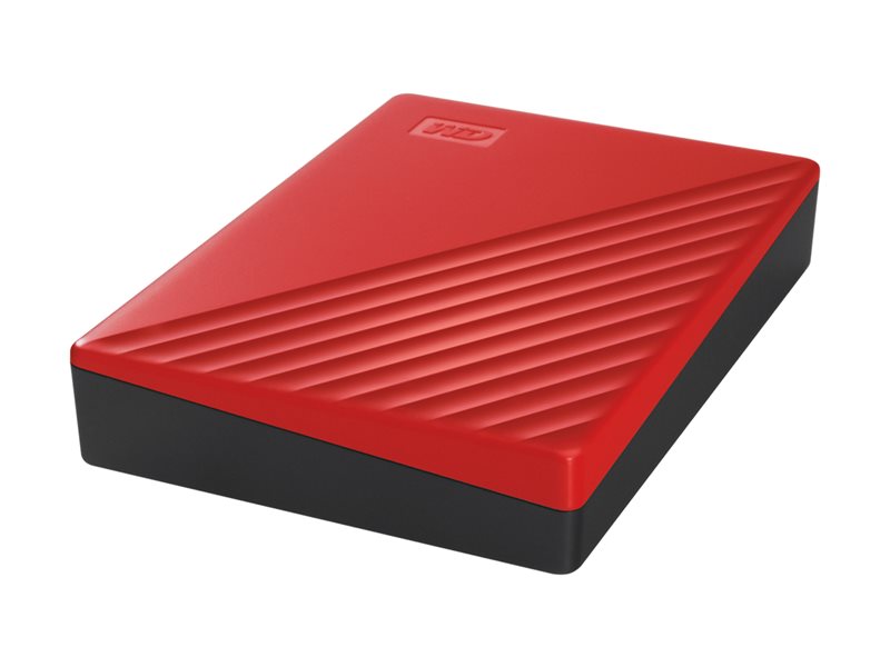 WD My Passport 6TB USB 3.0 Portable HDD Red
