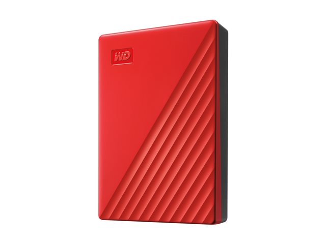 WD My Passport 6TB USB 3.0 Portable HDD Red