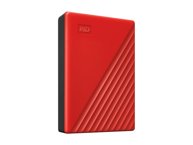 WD My Passport 6TB USB 3.0 Portable HDD Red