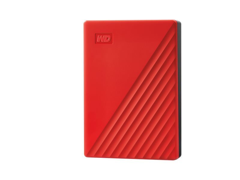 WD My Passport 6TB USB 3.0 Portable HDD Red