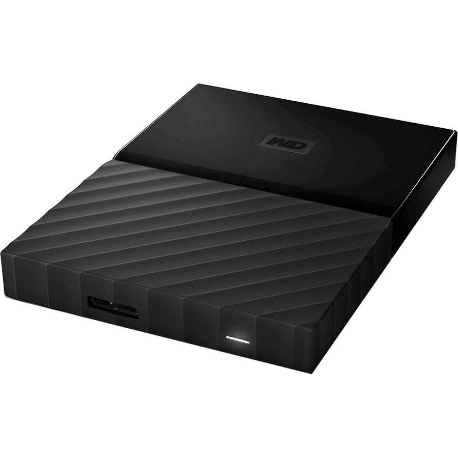 WD My Passport WDBYNN0010BBK-WESN 1 TB Portable Hard Drive - External - Black
