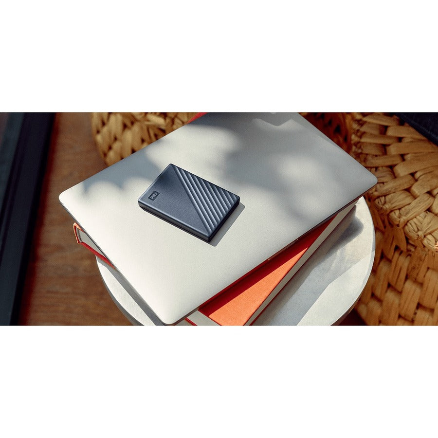 WD My Passport for Mac WDBA2D0020BBL 2 TB Portable Hard Drive - 2.5 External - Midnight Blue" WDBA2D0020BBL-WESN