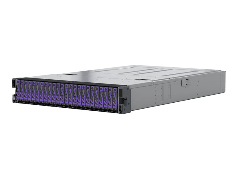 WD OpenFlex Data24 - 3200 Series - storage enclosure - 24 bays (PCIe (NVMe)) - SSD 7.67 TB x 24 - rack-mountable - 2U