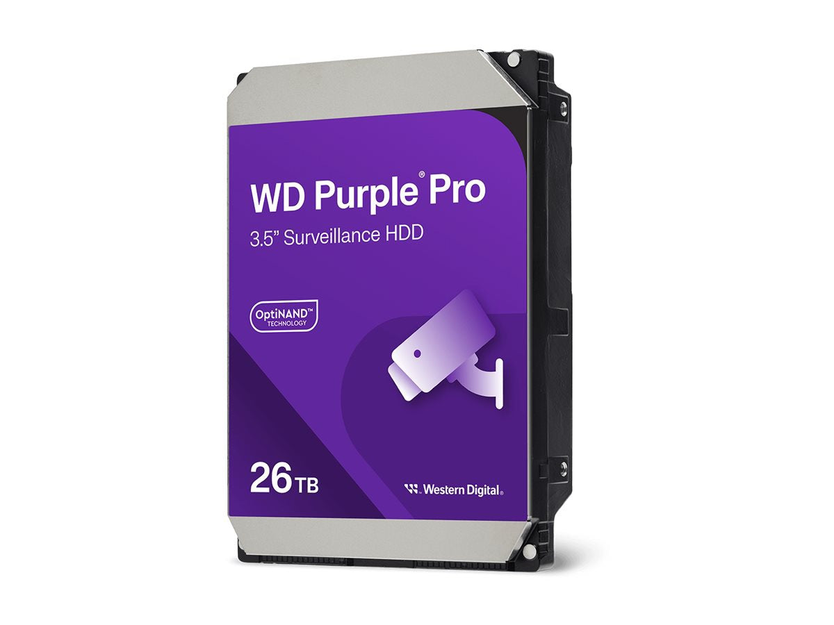 WD Purple Pro 26TB Smart Video Hard Drive