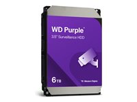 WD Purple WD64PURZ 6 TB Hard Drive - 3.5" Internal - SATA - Purple