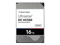 WD Ultrastar DC HC550 16 TB Hard Drive - 3.5" Internal - SAS (12Gb/s SAS) 1EX2473