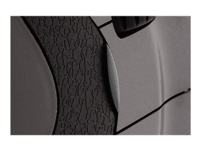 WORLDS FIRST MOUSE WITH GROOVED BUTTONS.YOUR FINGERTIPS REST IN A SHALLOW GROOVE