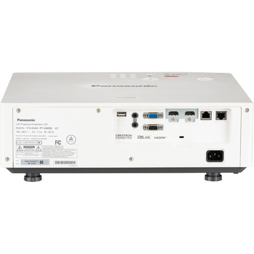 WUXGA Laser 3LCD Projector 7300 Lumens - Panasonic PT-VMZ72U7 Portable High Brightness