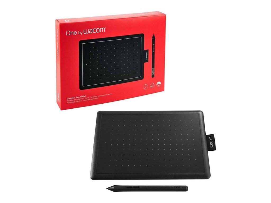 Wacom One Small - Digitizer - 3.7 x 6 in - wired - USB-C, Bluetooth 5.1