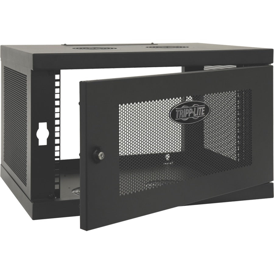 Wall Mount Rack Enclosure 6U - Switch-Depth Cabinet | TecISoft SRW6UKD