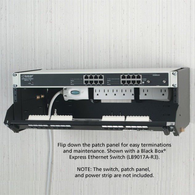 Wallmount Bracket 4U 19.3Inw X,15Ind 10-32 Tapped Rails 50# Capaci