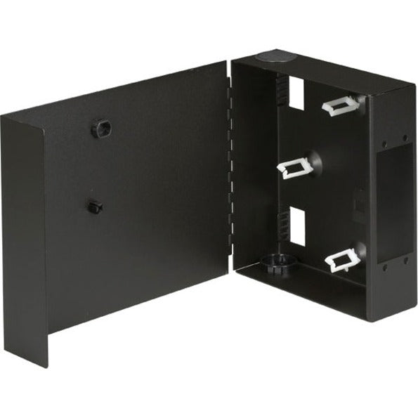 Wallmount Fiber Enclosure - 2-Slot Non-Locking Cabinet | Black Box JPM400A-R2