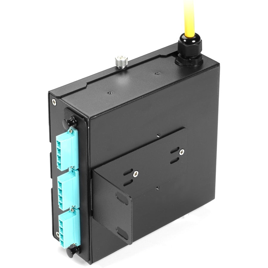 Wallmount Mini Din Rail Fiber E,Nclosure 1-Slot Adapter
