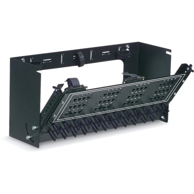 Wallmount Panel - 8U, 19"W X 12"D, 10-32, Tapped Rails, 60 Lb Capacity, Gsa, Taa