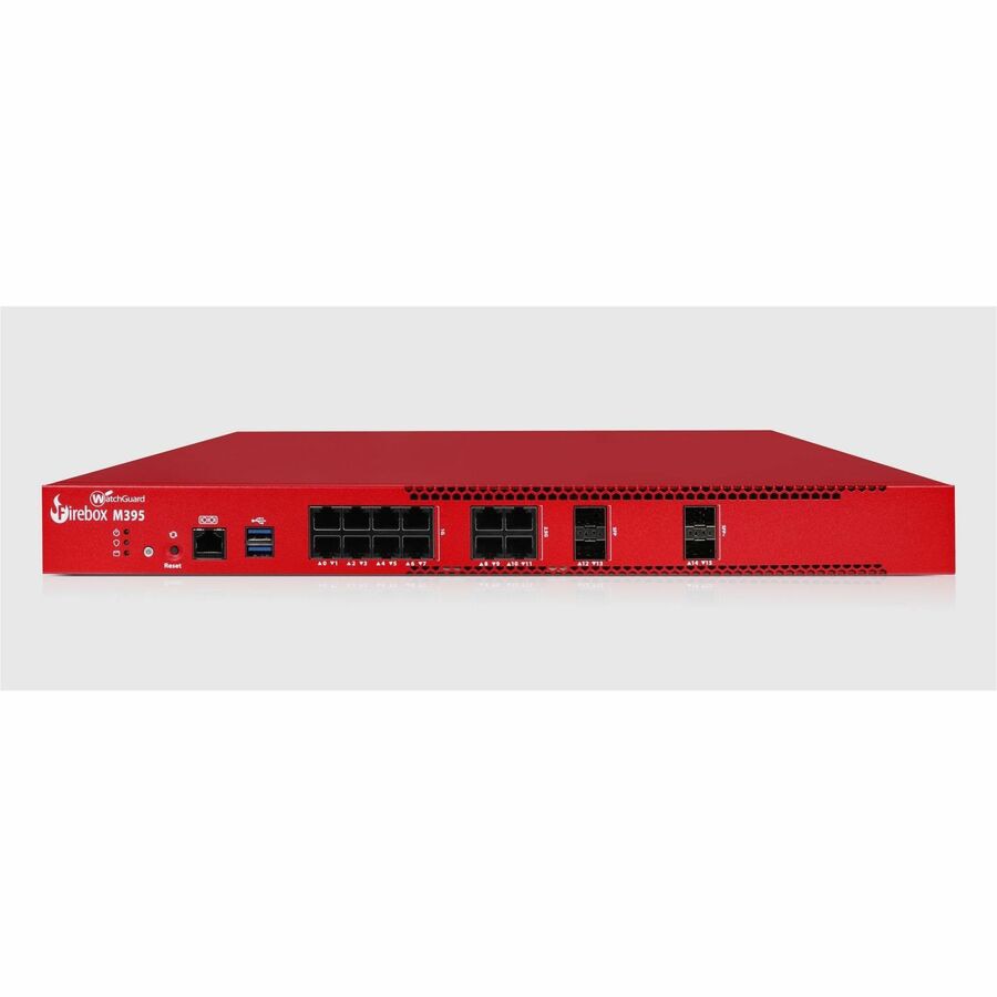 WatchGuard Firebox M395 Firewall with 3-Year Security Suite, 2.5 Gbps
