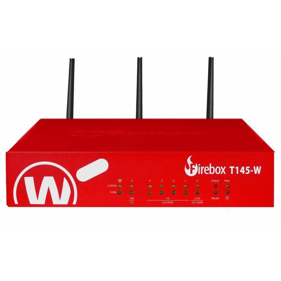WatchGuard Firebox T145-W Network Security Appliance with 3-Year Support