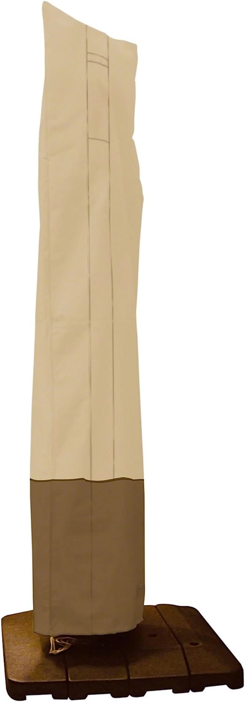 Waterproof 13ft Offset Umbrella and Frame Cover Set