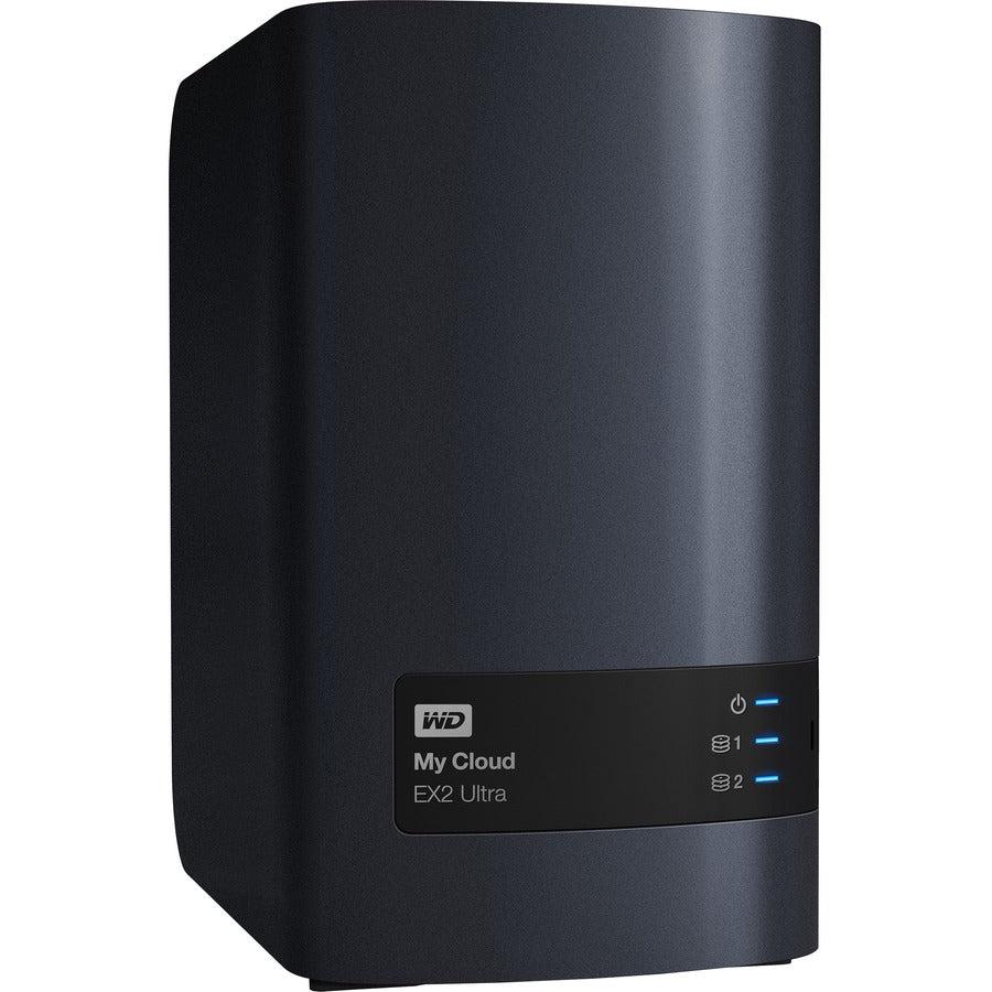 Wd 4Tb My Cloud Ex2 Ultra Nas - Network Attached Storage - Dual-Core Processor (Wdbvbz0040Jch-Nesn)