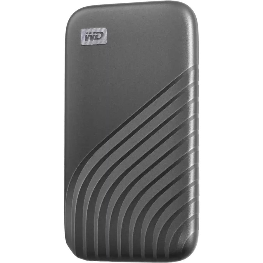 WD My Passport WDBAGF0040BGY-WESN 4 TB Portable Solid State Drive - External - Gray