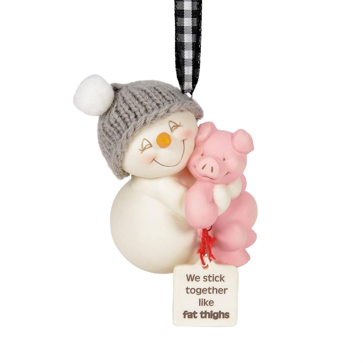 We Stick Together - Snowpinions Ornament