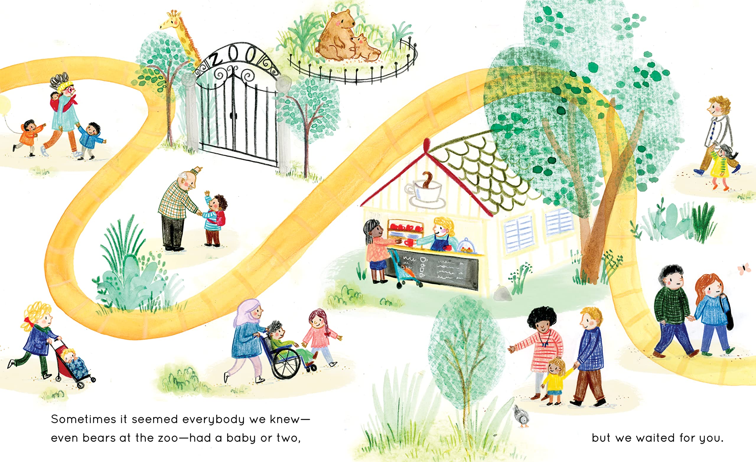 We Waited for You: Now We're a Family Hardcover – Picture Book