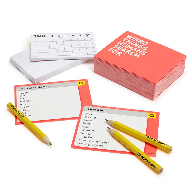 Weird Things, A Party Game about the Strange Side of the Internet, for Teens and Adults