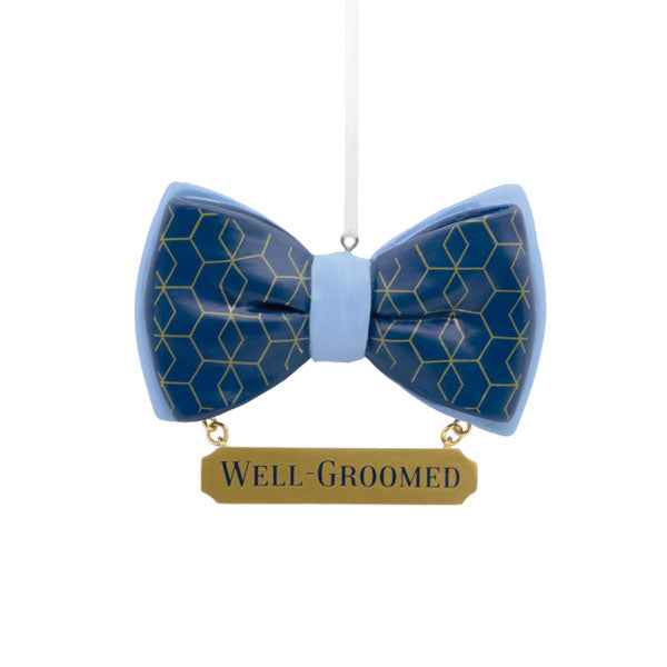 Well-Groomed Bow-Tie Ornament