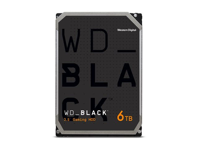 Western Digital Black WD6004FZBX 6 TB Desktop Hard Drive - 3.5" External - SATA (SATA/600)