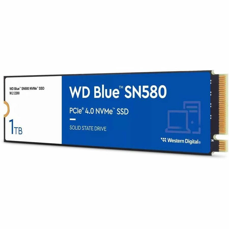 Western Digital Blue SN580 WDS100T3B0E 1 TB Solid State Drive - M.2 2280 Internal - PCI