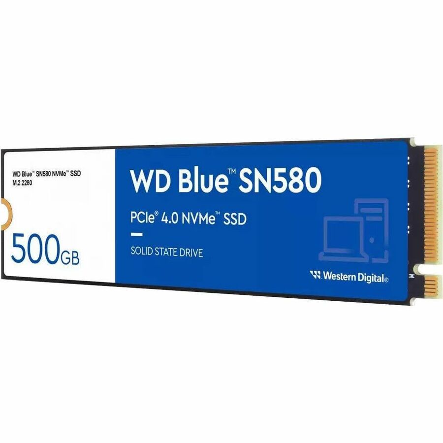 Western Digital Blue SN580 WDS500G3B0E 500 GB Solid State Drive - M.2 2280 Internal - PCI