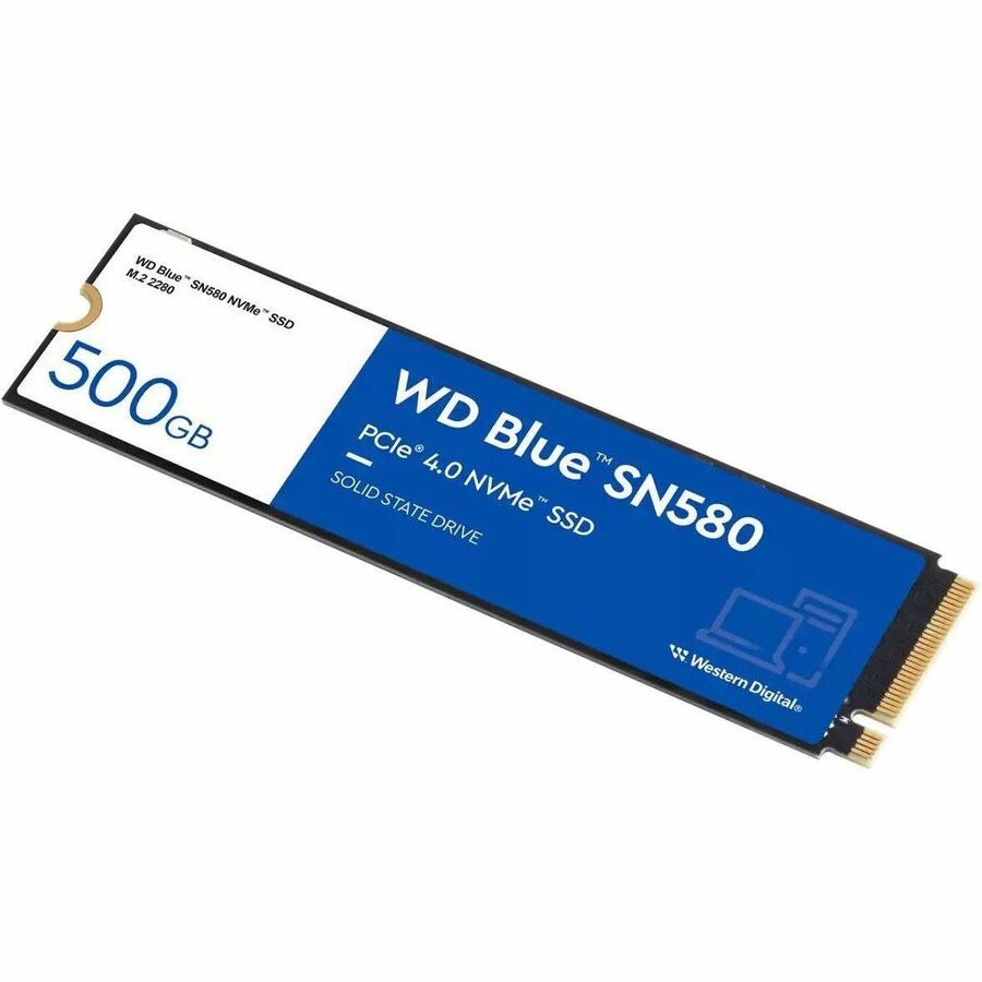 Western Digital Blue SN580 WDS500G3B0E 500 GB Solid State Drive - M.2 2280 Internal - PCI