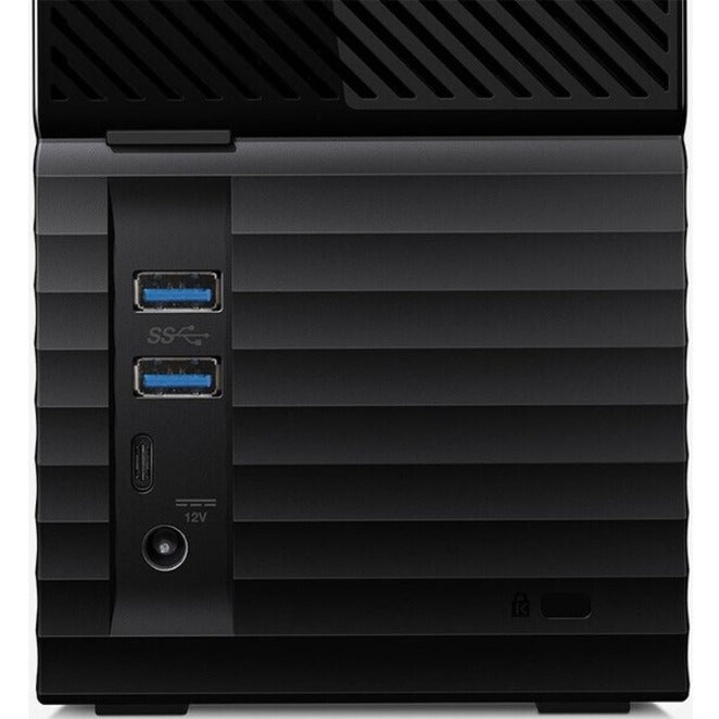 Western Digital My Book Duo 36TB Desktop RAID Storage - USB-C Hardware Encryption | TecISoft WDBFBE0360JBK-NESN