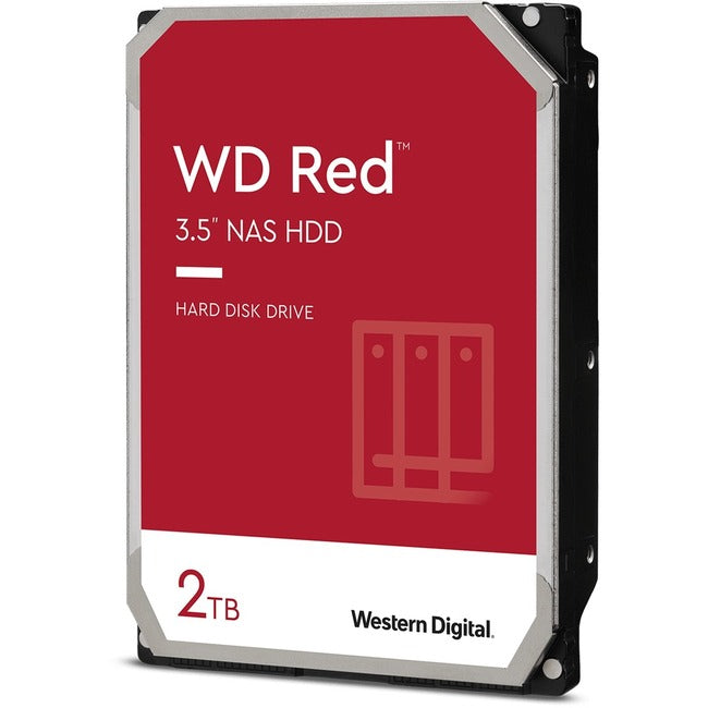Western Digital Red WD20EFAX 2 TB Hard Drive - 3.5 Internal - SATA (SATA/600)"