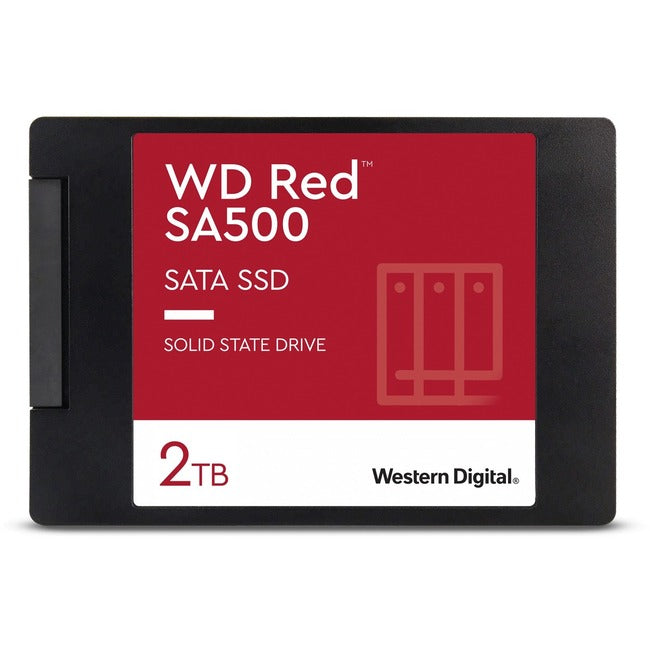 Western Digital Red WDS200T1R0A 2 TB Solid State Drive - 2.5 Internal - SATA (SATA/600)"