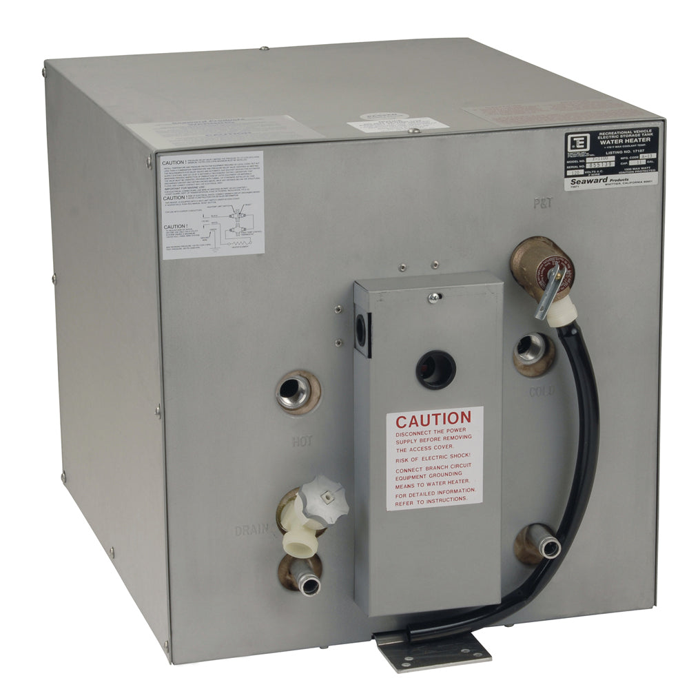 Whale Seaward 11 Gallon Hot Water Heater w/Front Heat Exchanger - Galvanized Steel - 120V