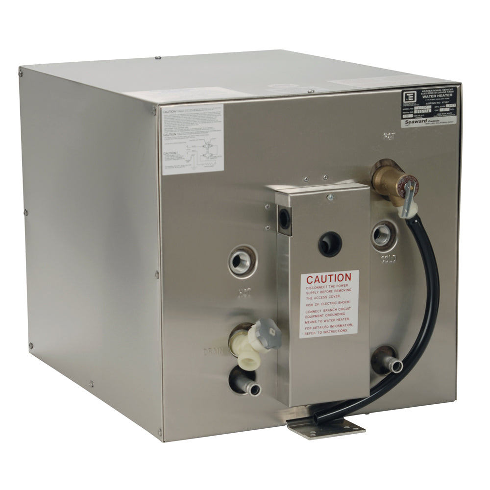 Whale Seaward 11 Gallon Hot Water Heater w/Front Heat Exchanger - Stainless Steel - 120V -