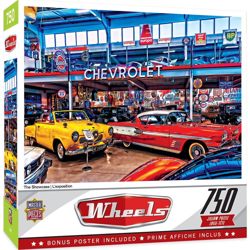 Wheels - the Showcase 750 Piece Puzzle