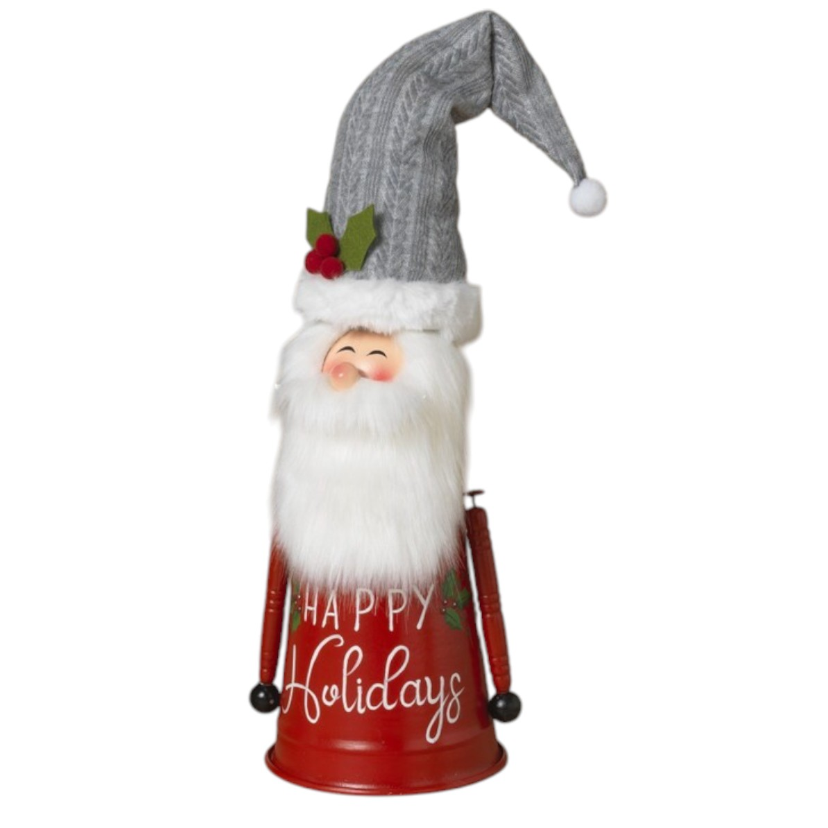 Whimsical Holiday Metal Figurine -