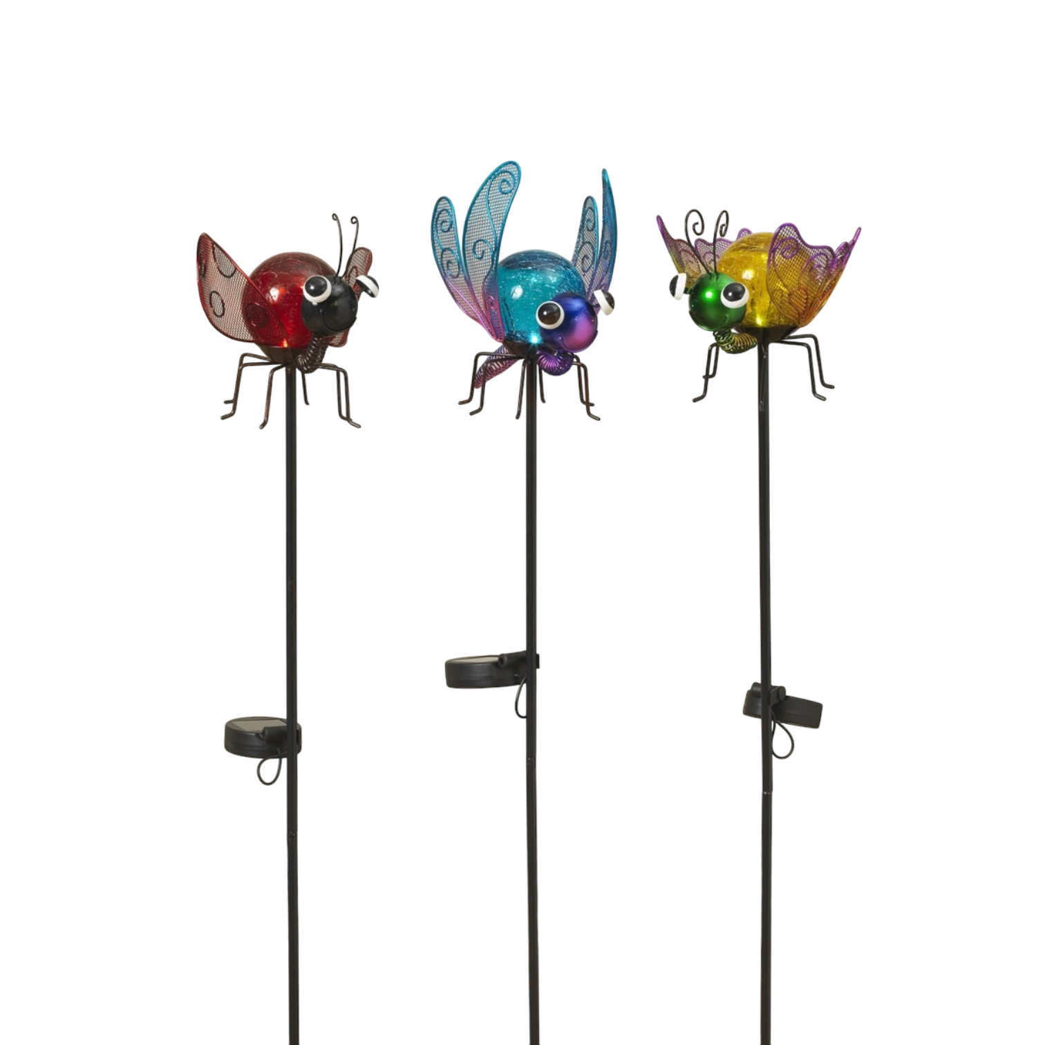 Whimsical Solar Garden Stakes-