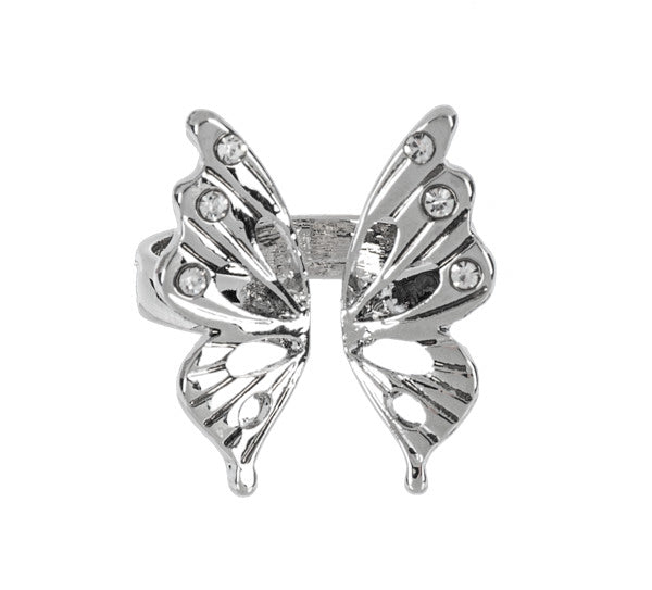 Whisper I love you - Butterfly Wrap Charm (Ring)