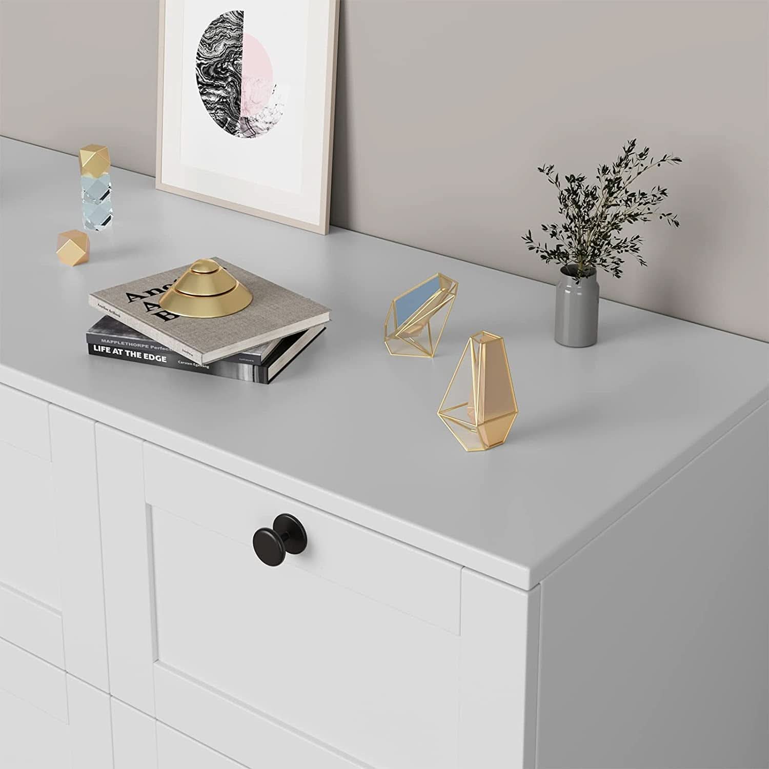 White 6 Drawer Chest Of Drawers For Bedroom Storage
