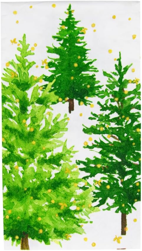 White Christmas Guest Towel / Buffet Napkin