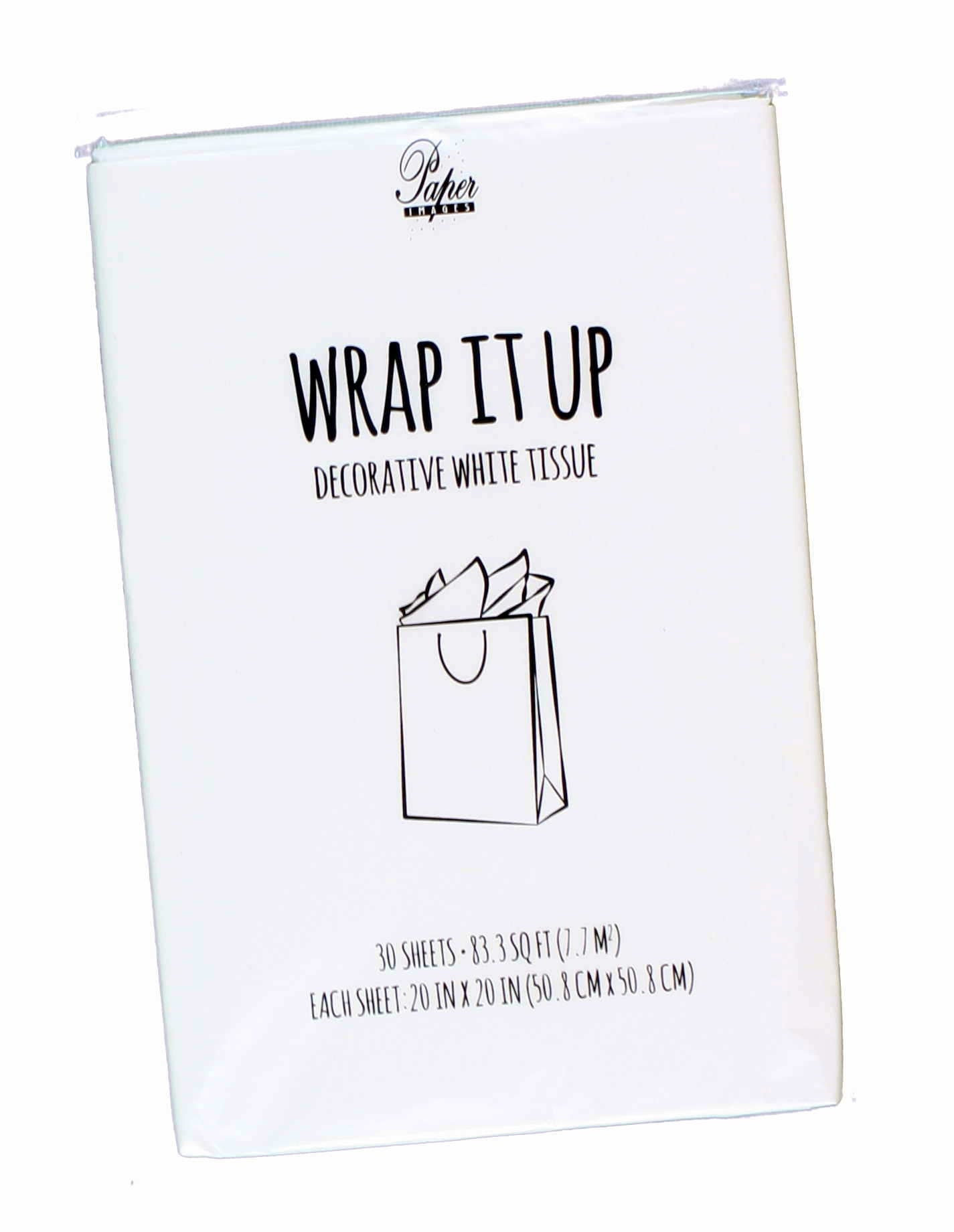 White Tissue Pack - 30 Sheets - 20x20