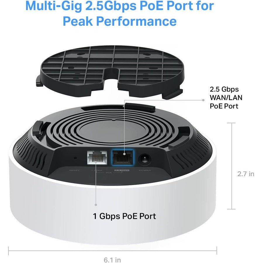 Wi-Fi 6 Mesh System - AX3000 Whole Home Network with PoE | TP-Link DECO X50-POE(3-PACK)